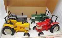 White American 60 4-tractor set w/ROPS, 1st Editio