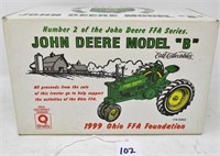 1999 Ohio FFA JD model B tractor