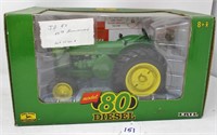 JD model 80 diesel tractor, 50th anniv.