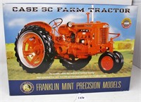 Case SC farm tractor, Franklin Mint, 1/12