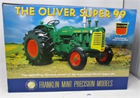Oliver Super 99 Diesel tractor, 1/12, Franklin Min