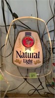 Natural Light Beer Sign