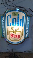 Stage Beer Cold Light Up Sign
