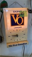 Seagrams Canadian Sign Clock Hands Don’t Work