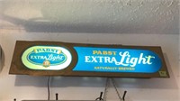 Pabst Extra Light Sign