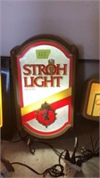 Strong Light Beer lighted wall hanging