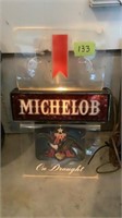 Michelob Beer lighted wall hanging