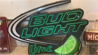 Bud Light Lime wall hanging