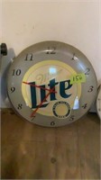 Miller Lite clock