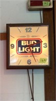Bud Light wall clock