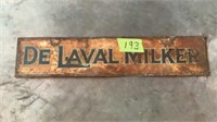 De Laval Milker Sign