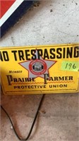 No Trespassing Sign