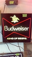 Budweiser King Of Beer Sign
