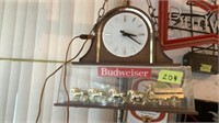 Budweiser Clock Light