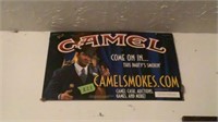 Camel Cardboard Sign