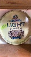 Schmitz Light Beer Serving Tray