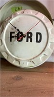 Ford Hub Cap Clock
