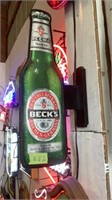Becks Beer Wall Hanger