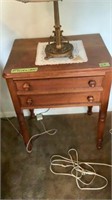 Parlor table with 2 drawers 24W x 17-1/2d x