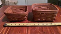 Pair of Longaberger baskets
