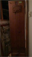 Old wood gun cabinet