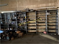 Metal Organizing Shelf - buyer must remove from