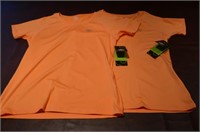 Lot of 2 UMBRO Peach Athletic Shirts Size SMALL