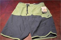Mens Surf & Swim Trunks Lined Size SMALL