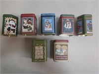 New Candles in Tins Box Lot