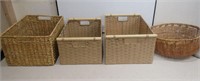 New Baskets Assorted Sizes Lot