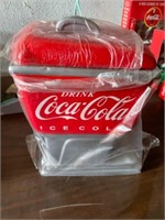 Brand new and nice Coke cookie jar that looks likn