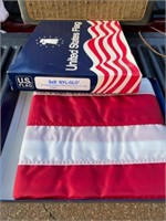 3x5 Nyl-Glo US flag- heavy nylon