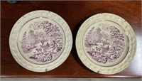 Italian Scenery by Adams decorative plate