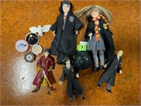 Lot of Harry Potter action figures