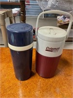 Coleman and Aladdin cooler