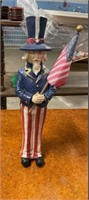 Over 12 inch tall Uncle Sam