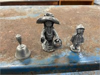 Lot of Hudson pewter pieces