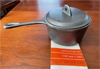 1 quart cast iron sauce pan -Taiwan