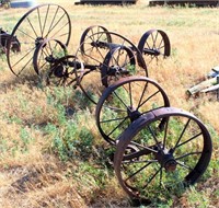 Iron Wheels (some w/axles)