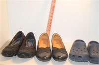 Size 10 Women's Shoes: Clarks & Sketcher Brands