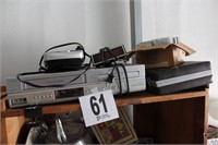 VHS Rewinder, Alarm Clock, 4 Head Hi-Fi Stereo,