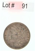Lot # 91 – 1898 Morgan Silver Dollar