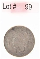 Lot # 99 – 1922S Peace Dollar