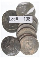 Lot # 108 - Ten 1970’s Eisenhower Dollars