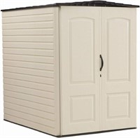 Rubbermaid Large Plastic Vertical Shed 5 X 6