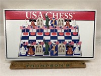 USA chess set