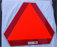 Warning Triangle Aluminum 16" wide 14" High new