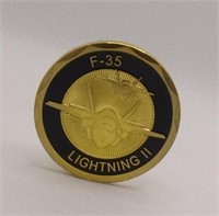 F-35 Fighter Jet Air Force Challenge Coin