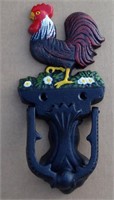 Chicken Door Knocker Cast Iron 7 1/2"