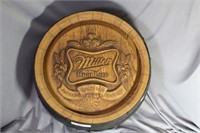 Miller High Life Barrel top wall decoration